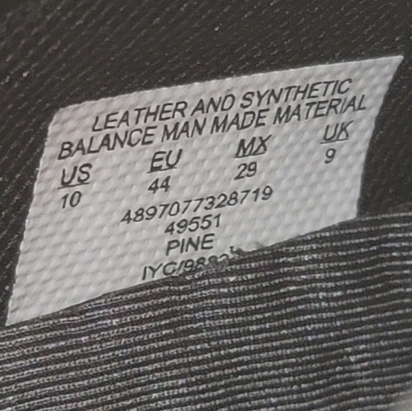 Men's Waterproof Leather Casual Shoes Size 10 - Picture 10 of 15